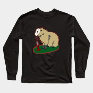 Capy-Scare-A: Jason Long Sleeve T-Shirt